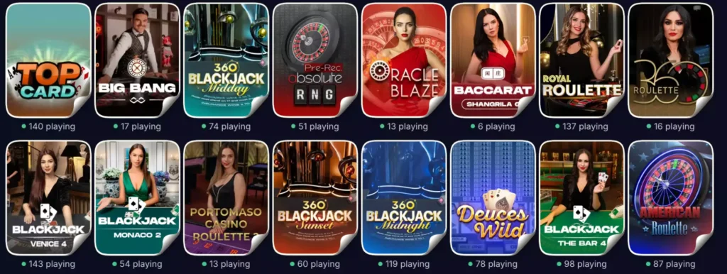 Live Dealer Games